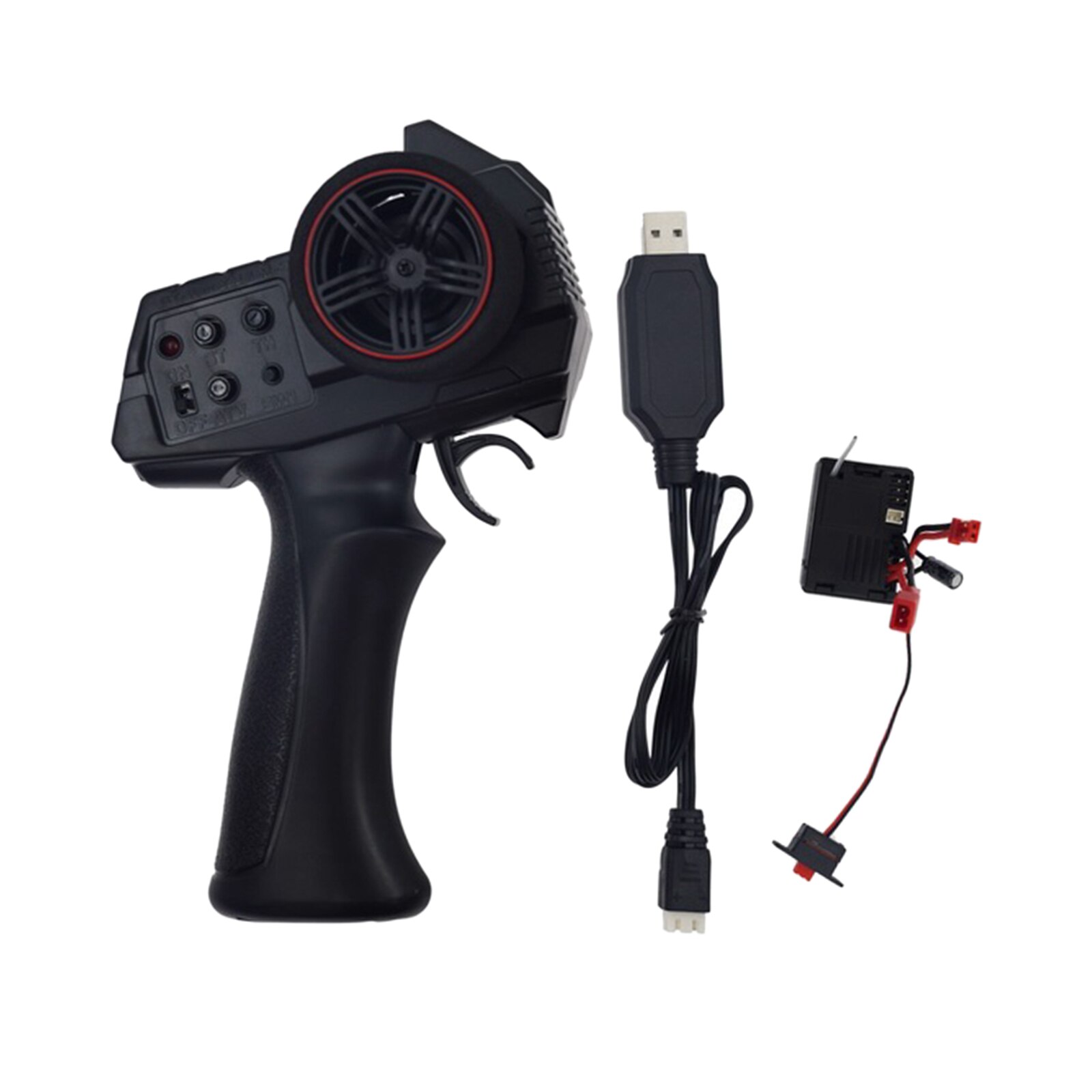 2.4G 3CH Remote Control Transmitter And Receiver Set with USB Cable RC Parts