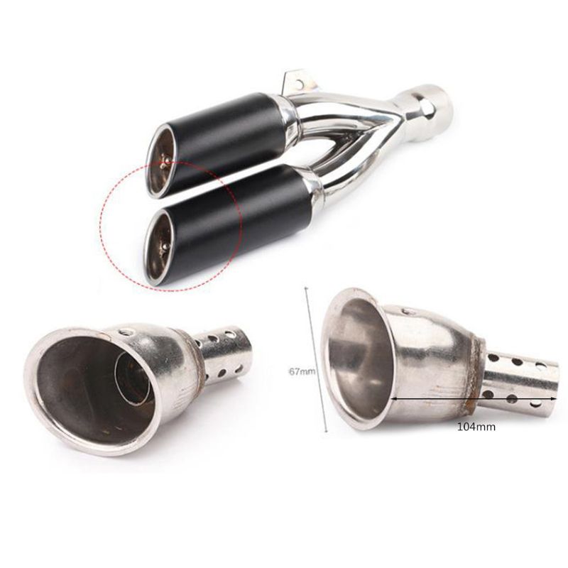 Universal Front Mid End Katalysator DB Killer für Motorrad Auspuff Schall dämpfer Schall dämpfer Geräusch Schall dämpfer