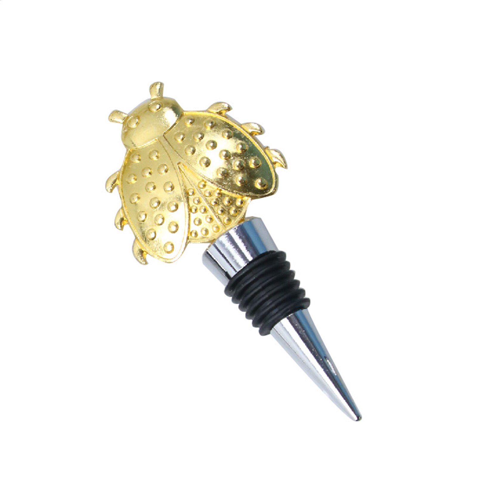 Tapón de botella de vino, rozador /abeja/araña/búho, barra decorativa, corcho de preservación, herramientas selladas al vacío: A
