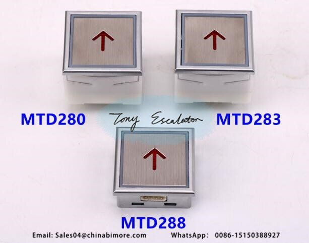 Lift Drukknop MTD283 Voor Tke Thyssen Thyssenkrupp Knop