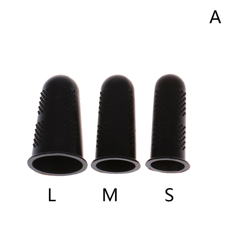 3/5pcs Finger Protector Non-slip Finger Guard Protect Fingers From Scald Cut High Temperature Resistant Cover Silicone Kitchen: A