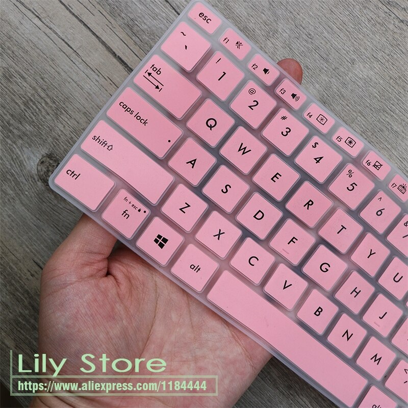 Para asus vivobook s14 s432fl s432fa s432f s431fa s431fl s431f s431 s432 fl fa 14 polegada silicone portátil teclado capa protetor