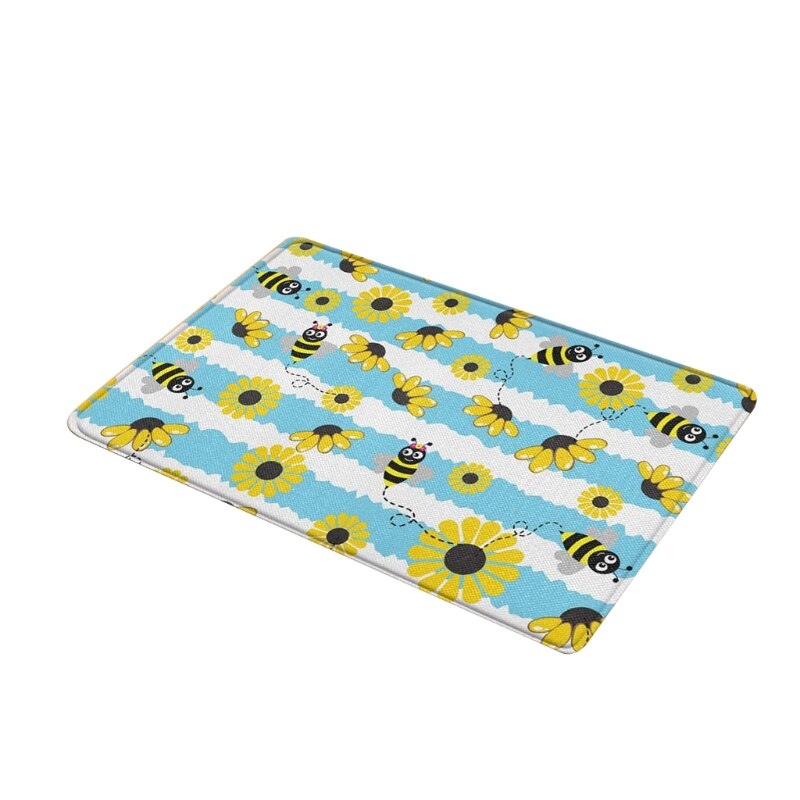 Bee Festival Huis Deur Mat Badkamer Badkamer Antislipmat Slaapkamer Woonkamer Tapijt Vloermat Badkamer Mat badmat: 34