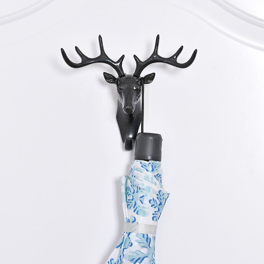 tenture murale crochet cerf tête cintre porte-clés crochet cintre cravate organisateur décoration murale minimaliste