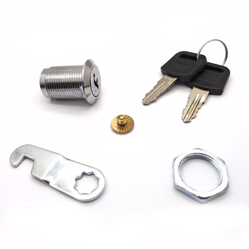Mailbox Lock, 3 Pack Cam Lock for Cabinet Letter Box Locker Drawer Door Cupboard with 2 Keys 16mm
