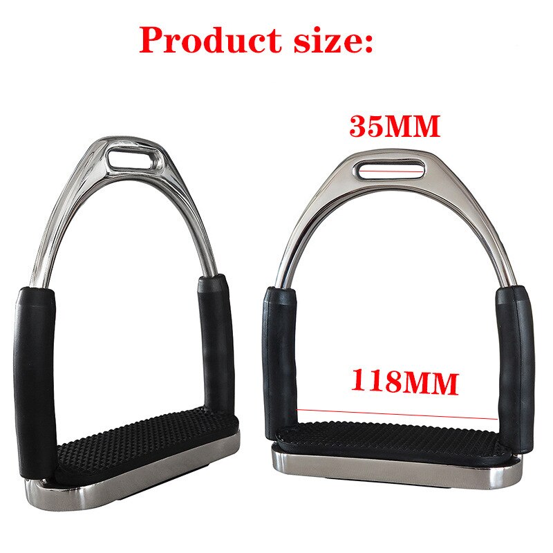 Strzemię żelazne strzemię elastyczne trwałe lekkie konna dla dorosłych skrzynka