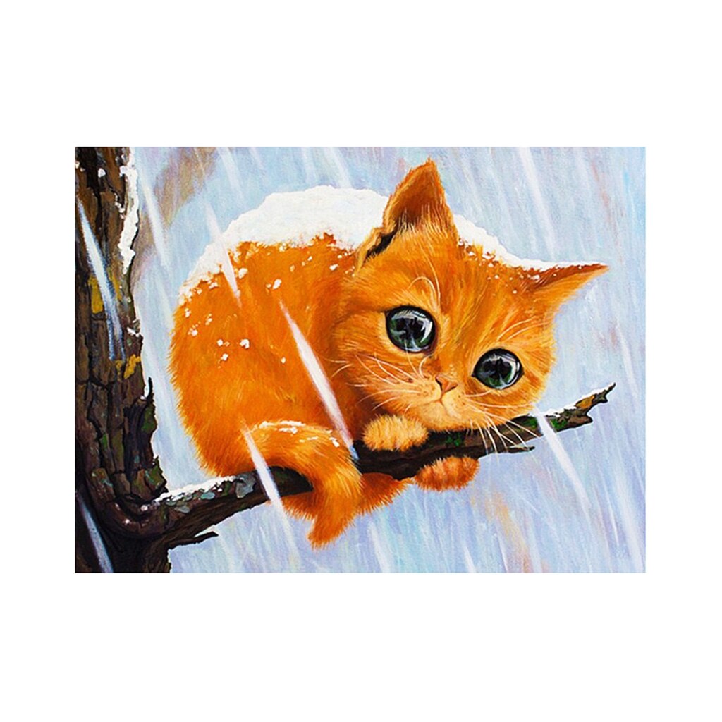 5D DIY Diamond Painting Diamond Painting Rhinestone Pictures Crafts Animal