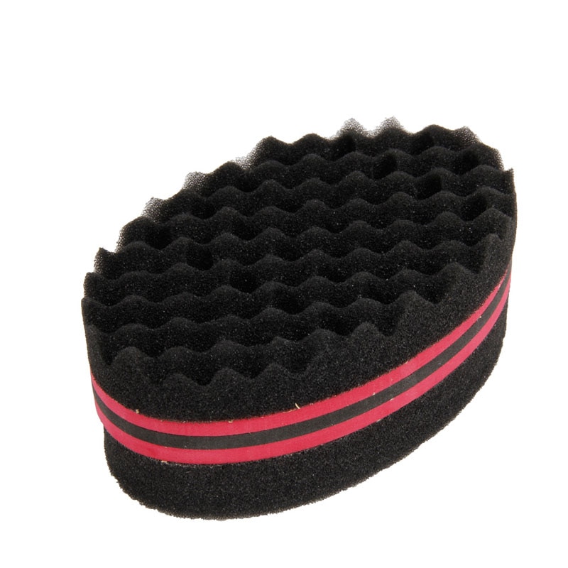 Barber Hair Magic Twist Sponge Brush For Dreads Locking Coil Afro Curl Wave Tool