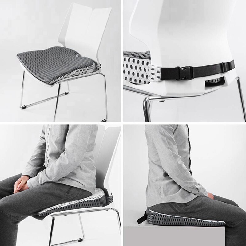 Bil lastbil kilkudde för tryckavlastning smärtlindring rumpa kudde ortopediskt ergonomiskt stöd minne skum