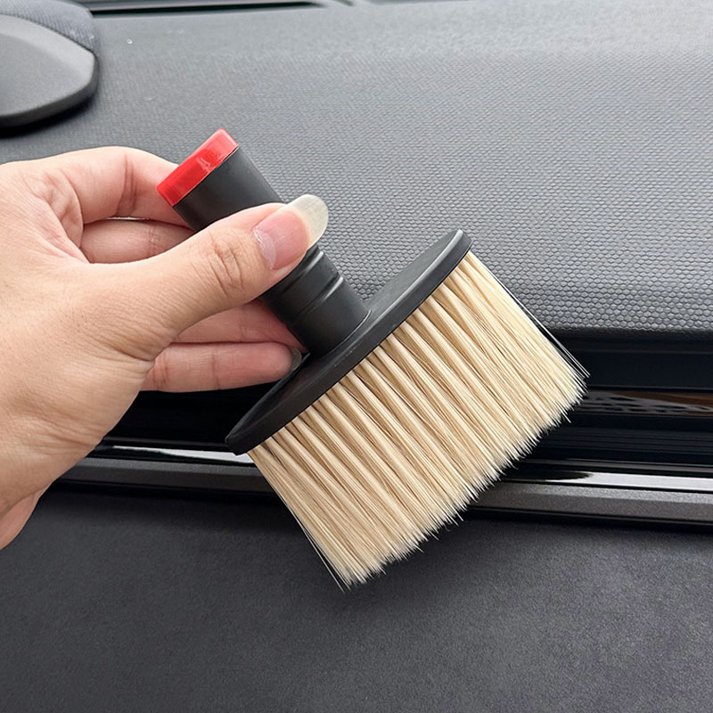 Spazzola per autolavaggio rimozione della polvere presa del condizionatore d'aria dell'auto spazzola per la rimozione della polvere spazzole con setole morbide per strumenti per la pulizia dell'auto