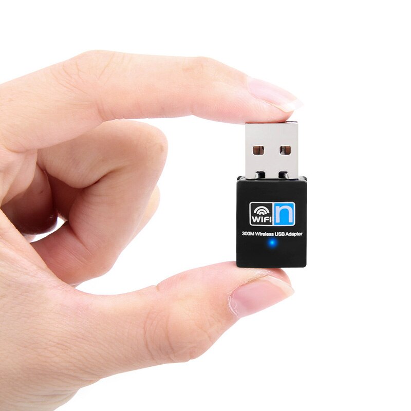 Mini USB WiFi Dongle 802.11 B/G/N Wireless Networks Adapter for Laptop Desktop PC QJY99