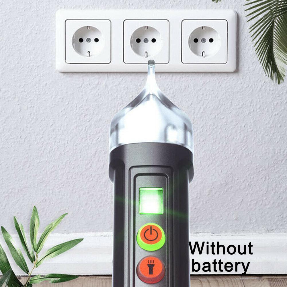 AC Voltage Electric Compact Pen Current Testing Pencil 12V/48V-1000V log Finder Voltage An Breaker Circuit Sensitivity T7D4