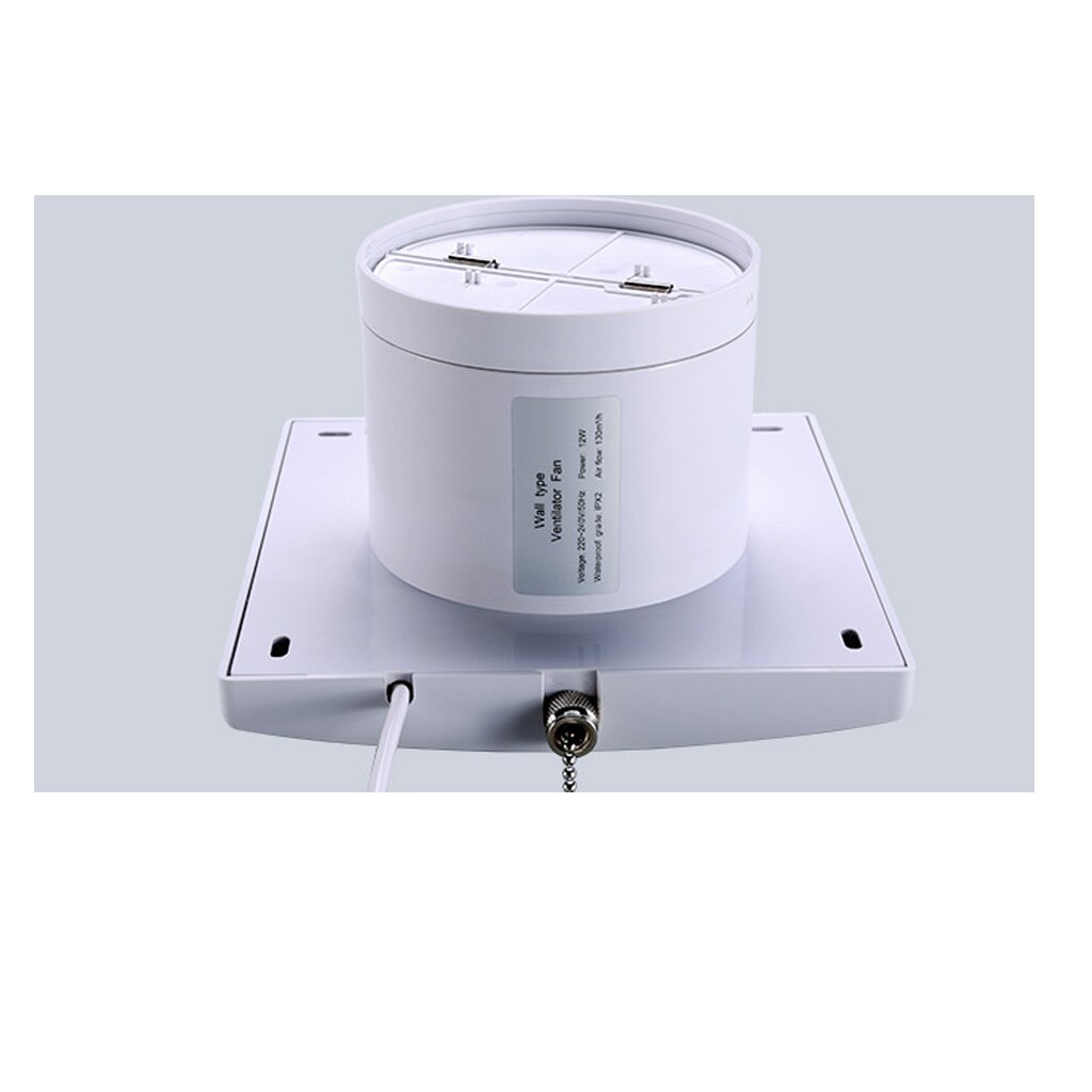 White 120mm Square Ceiling Ducted Exhaust Fan/flow/Bathroom/Kitchen/Laundry