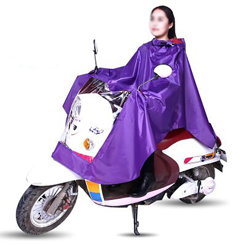 EVA elektrische fiets Regenjas Fiets Waterdichte Kap Poncho Regenkleding Hooded Voor Motorfiets Fiets Mannen Vrouwen Regenhoes: 01