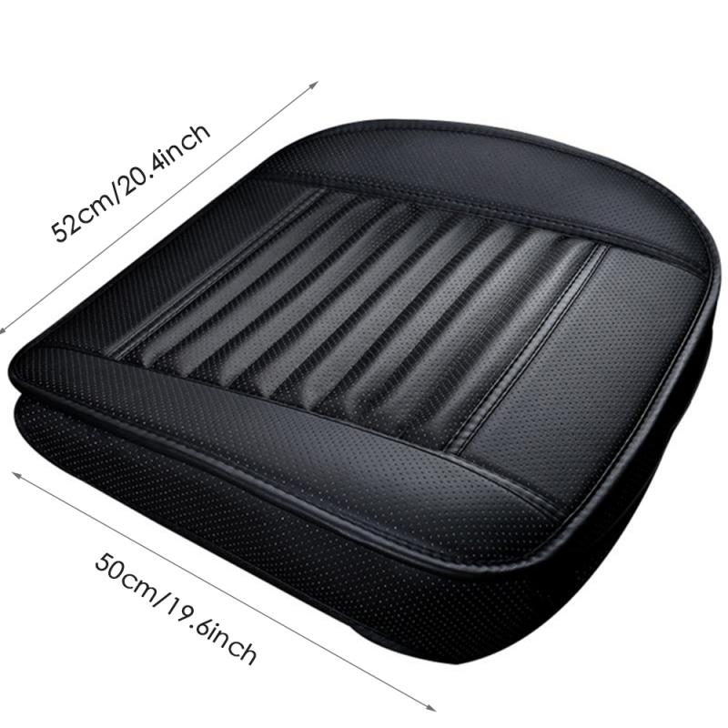 1pc universele, antislip, comfortabele autostoelbeschermers van katoen en leer, autostoelhoezen, auto-interieuraccessoires