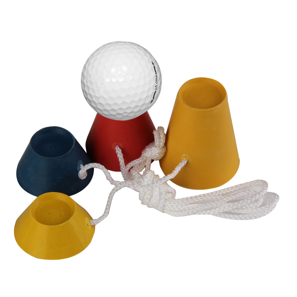 Sport golf gummi tees vinter tee sæt 33mm golf træningssæt