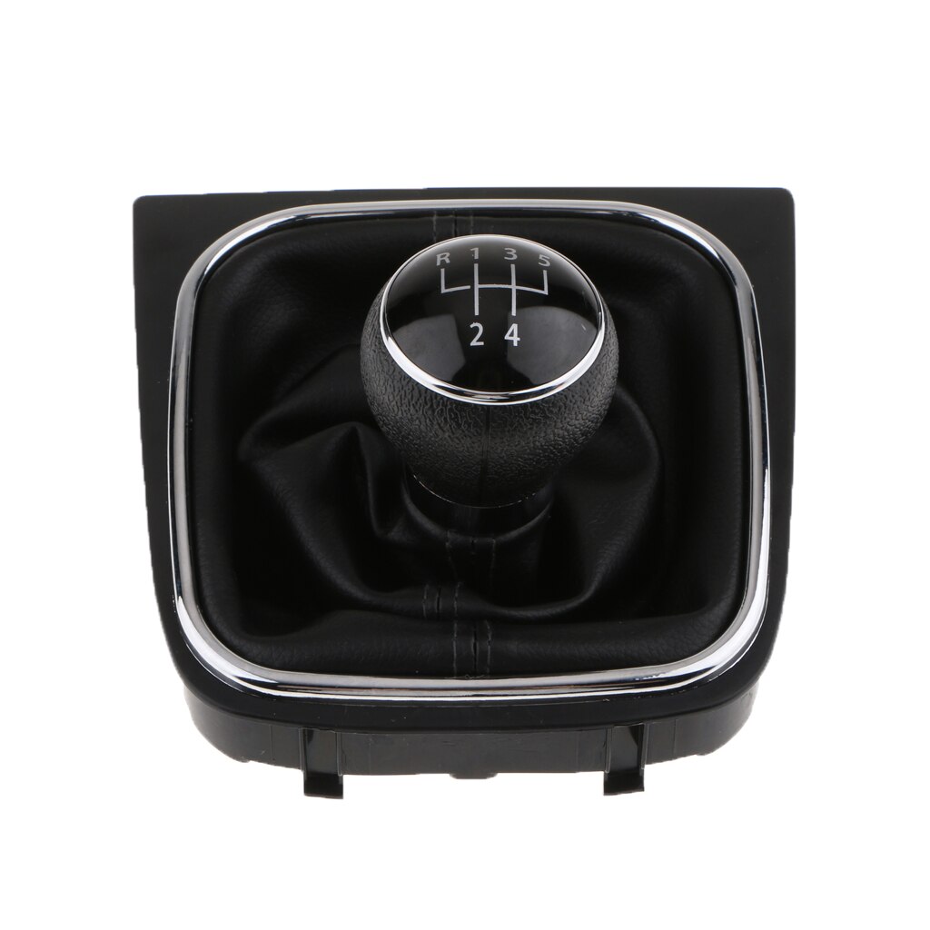 Manual Gear Shift Knob Shifter Boot for VW Golf MK5 MK6