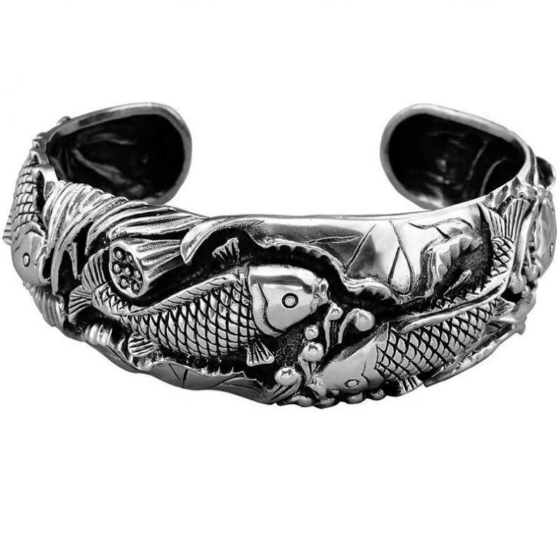 Vintage zilveren armband, Indonesië, 925