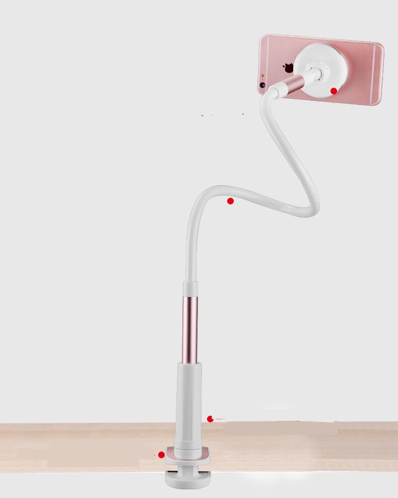 Tinhofire 90cm Flexible Magnetic Tablet Holder Stand - 360° Rotating Lazy Bracket for iPad