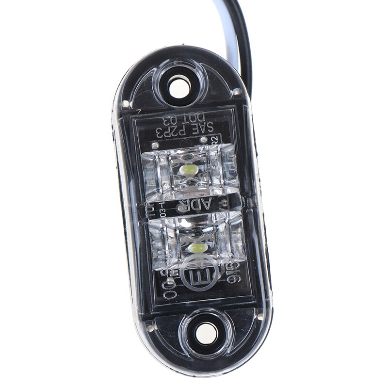 Luces LED de 12V CC para coche, lámpara lateral trasera para coche, autobús, camión, camión, indicador lateral, 1 ud.