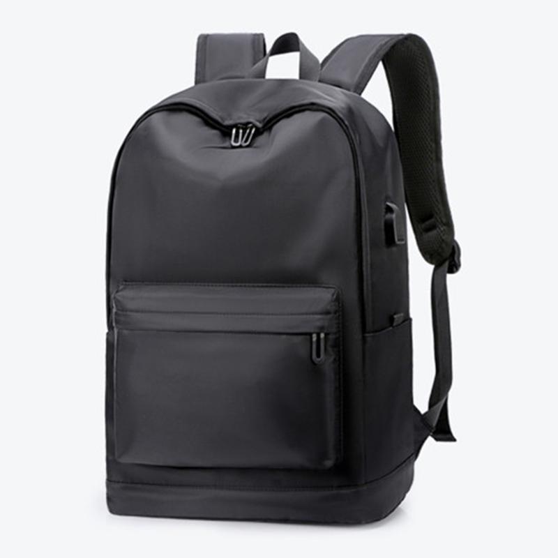 15,6 zoll Laptop bagpack Männer Tarnung Rucksack Wasserdicht Große Reise Rucksack für schule jugendliche 2020mochila masculina: Schwarz