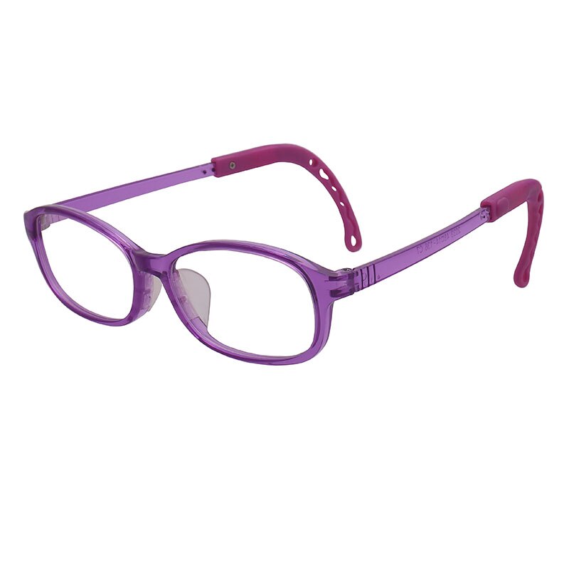Wholes Kids Optical Glasses Frames Boy Girl Myopia Prescription Eyewear Child Spectacle Frame Student Eyeglasses Frame: purple