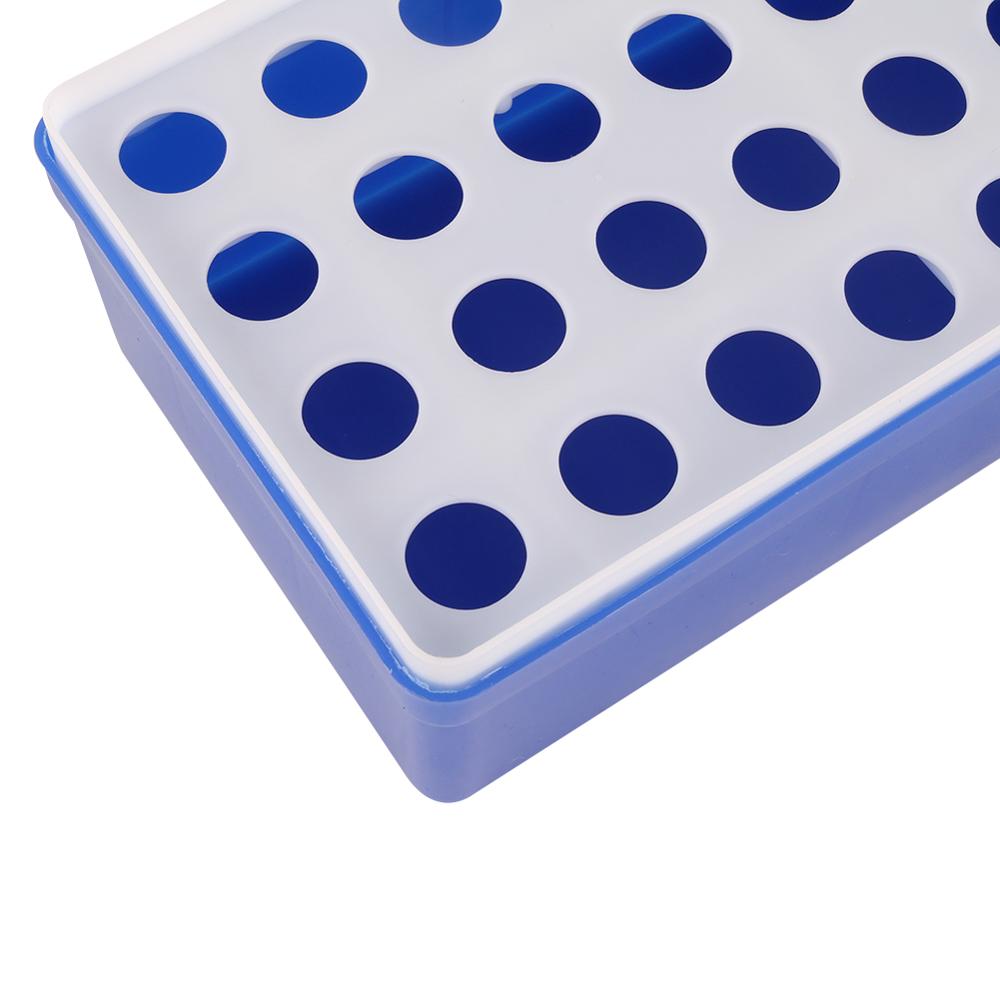 32 Holes Centrifuge Test Tube Holder 5ml Centrifugal Test Tube Support Stand Laboratory Test Tube Rack Box