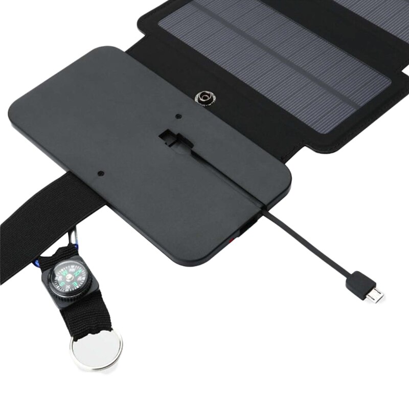 Sunpower Opvouwbare 7.5W Zonnecellen Charger 5V 2.1A Usb Output Apparaten Draagbare Zonnepanelen Voor Smartphones Gebruikt In outdoor