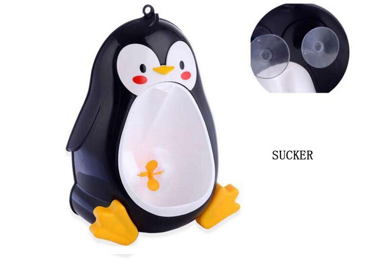 Ergonomic Penguin Wall-Mounted Kids Boy Potty Toilet Urinals Boy Hook Kids Toilet Training For Boys 0-7years