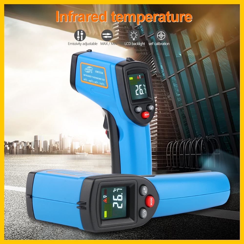 Handheld IR Thermal Imaging Camera Digital ColorDisplay Infrared Image Resolution Thermal Imager Camera GM333 GM333A BENETECH