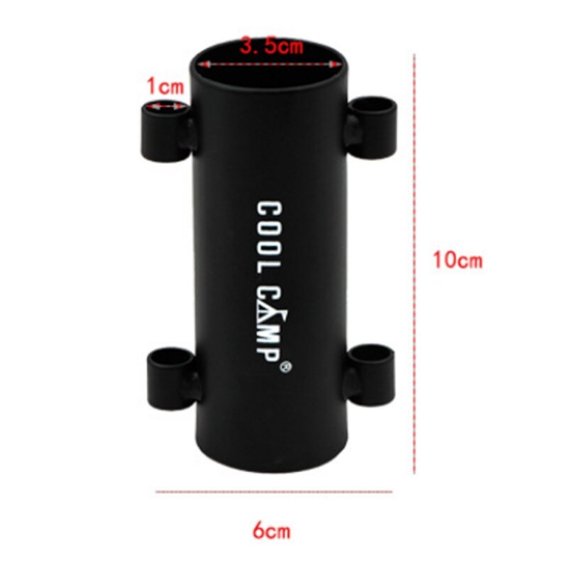 Tent Canopy Pole Holder Tent Awning Pole Fixation Pipe Outdoor Camping Fishing Camp Pole Nail Holder
