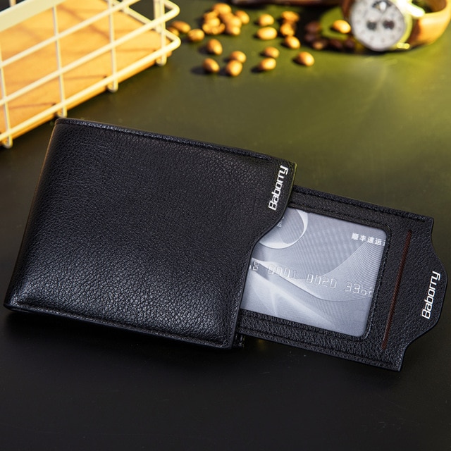 Xiaomi Men Card Holder Antimagnetic Anti-Radio Frequency Identification RFID Short wallet card case