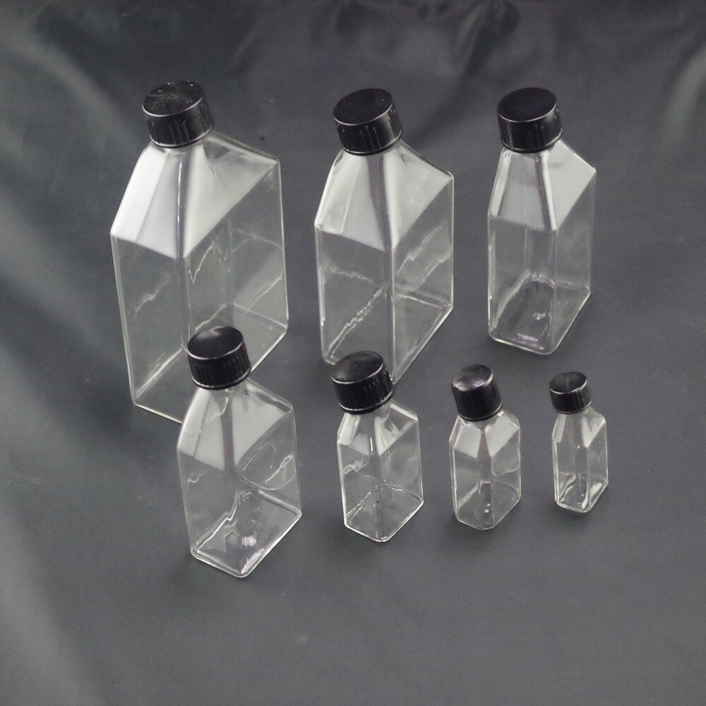 Tissue culture flask 25ml cell culture flask with bevel screw cap