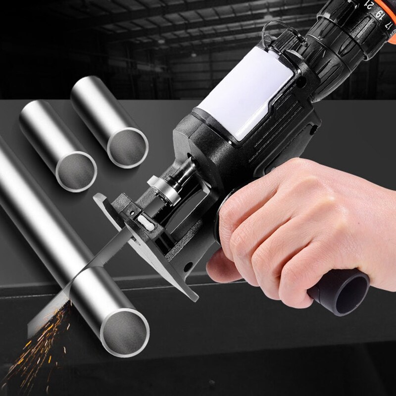 Modified Electric Saw Electric Reciprocating Saw Saber Saw Power Drill to Jig Saw Portable Woodworking Cutting Tool
