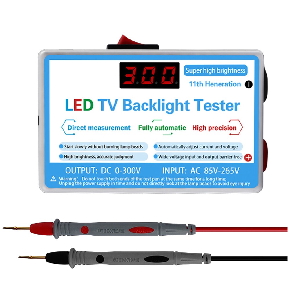 LED Lamp TV Backlight Tester Multipurpose LED Strips Beads Test Repair Tool Measurement Instruments for LED Light EU/US Plug