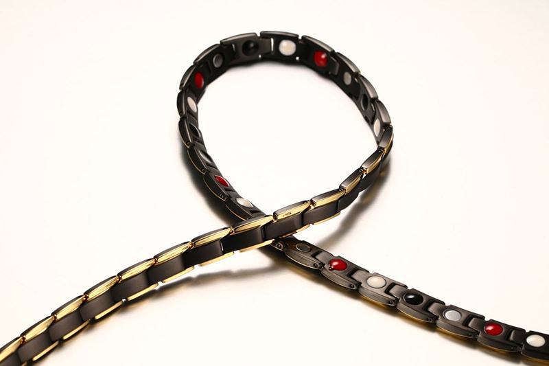 Acier inoxydable aimant Germanium infrarouge lointain chaîne lien collier pour hommes femmes Chokers minceur colliers santé bijoux