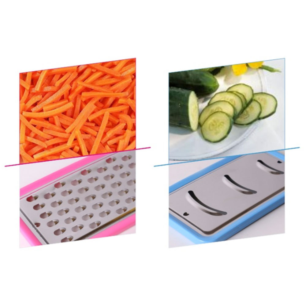 Roestvrij staal multifunctionele fruit-groentesnijder Groentesnijder Aardappelschiller Wortelrasp Gereedschap Keukenbenodigdheden