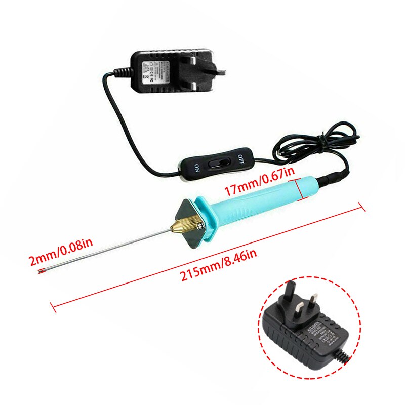 Electric Foam Cutter Pen Portable Cutting Machine Pen Styrofoam Cutting Pen DIY Cutting Tools Craft Knife 10cm/15cm/20cm: 10cm