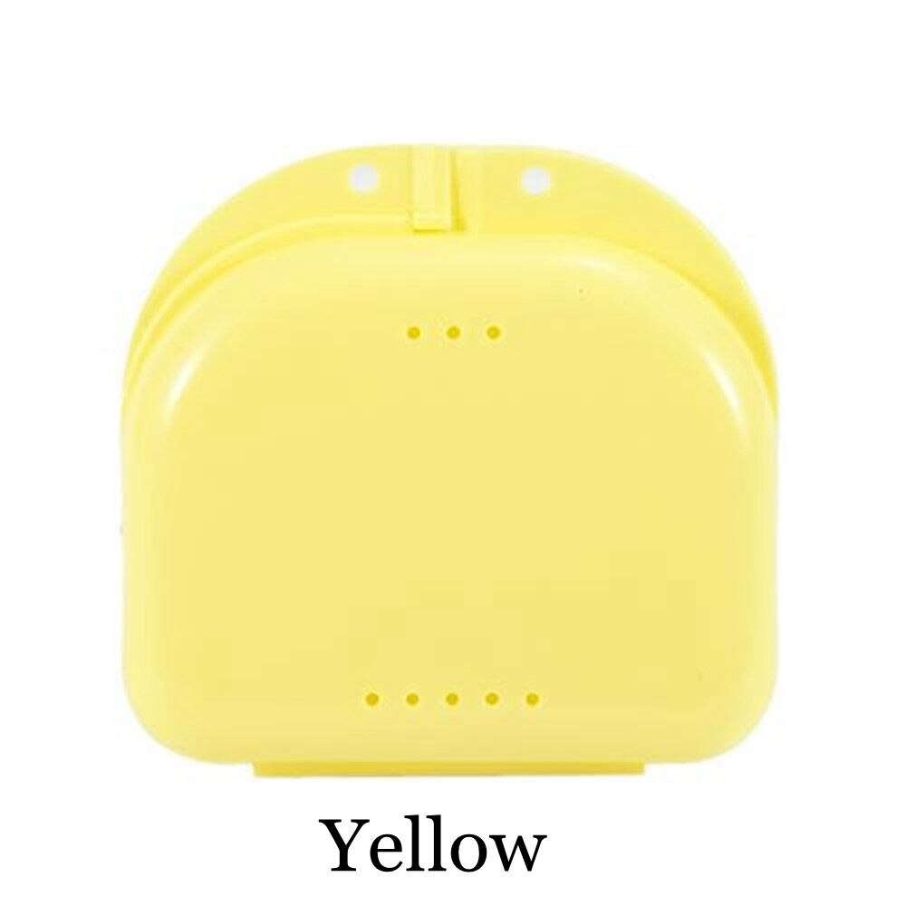 Tampons Opbergdoos Reizen Levert Oortelefoon Case Zeep Dozen Tampon Container Katoen Sliver Organisator Sieraden Houder: yellow