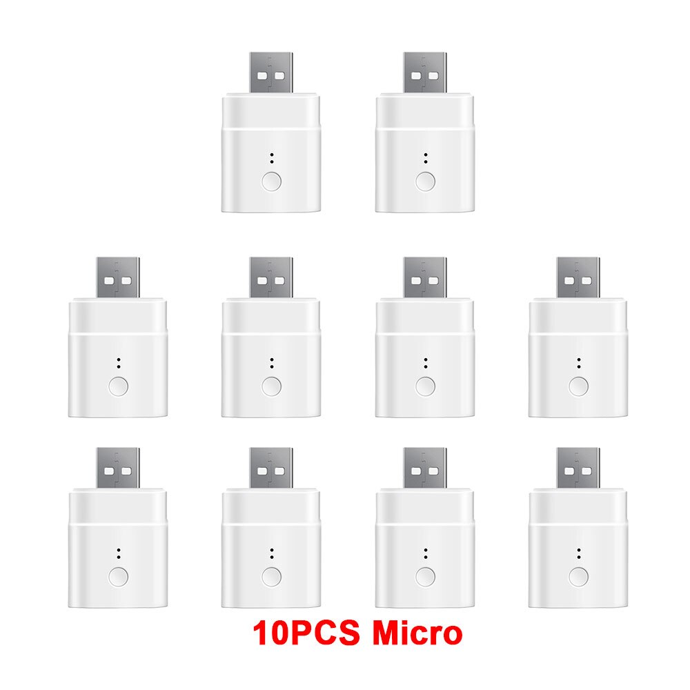 Itead Sonoff Micro 5V Draadloze Usb Smart Adapter Flexibele Draagbare Smart Wifi Schakelaar Controle Via Ewelink App Google Thuis alexa