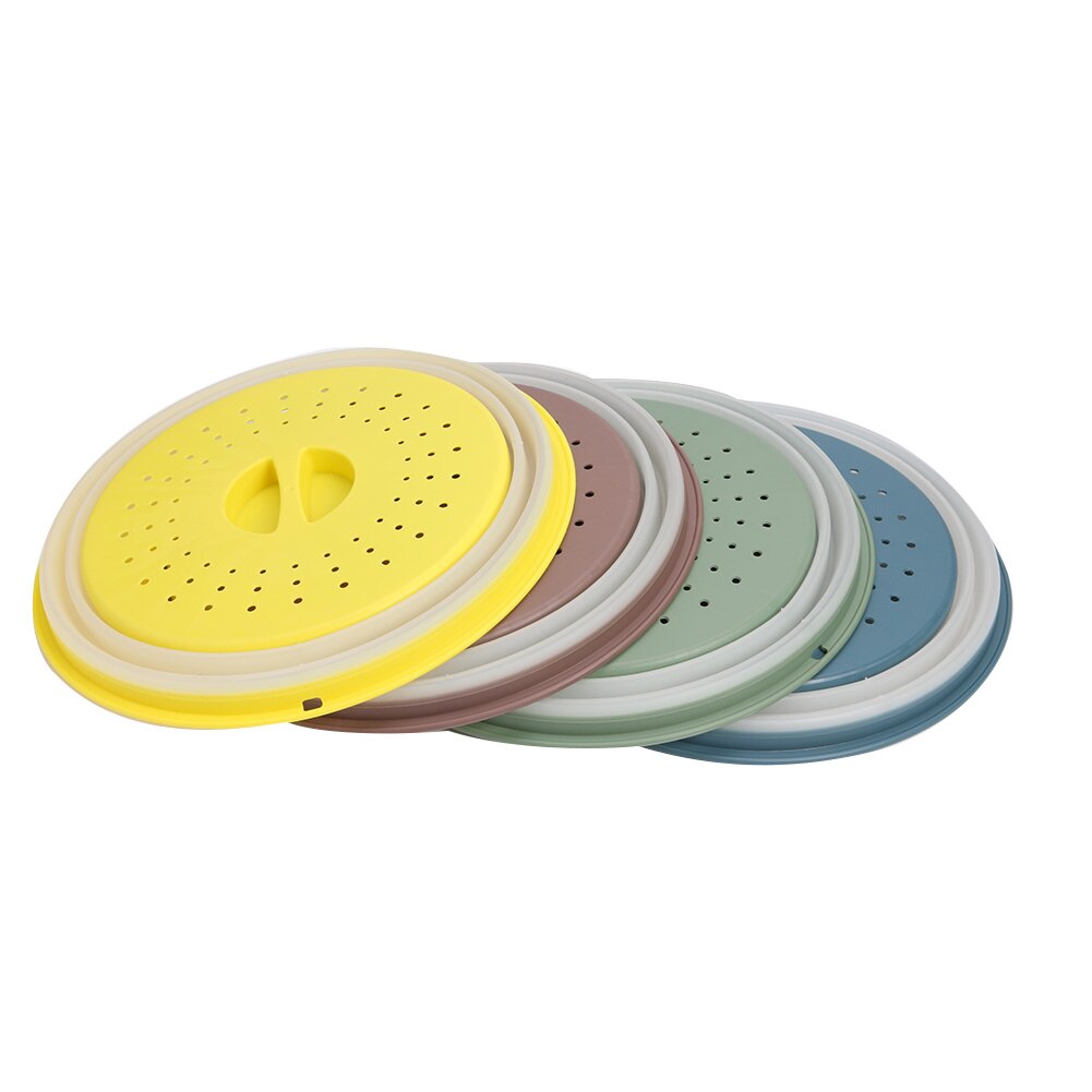 Składana osłona robić mikrofalówki silikonowe owoce warzywa durszlak sitko koszyk na pranie składana płyta mikrofalowa pokrywka narzędzia kuchenne