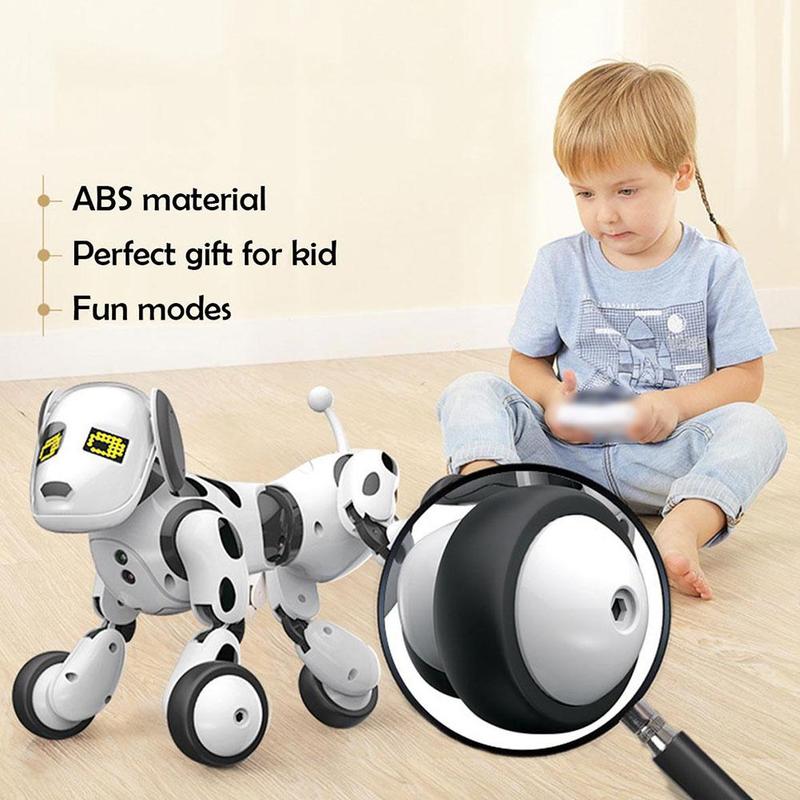 Perro Robot eléctrico inteligente para niños, juguete educativo para caminar, mascota de Control remoto