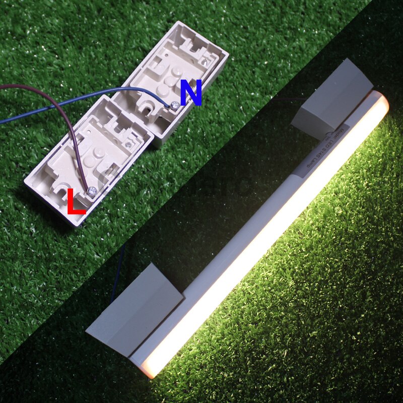Ac85-250v 4a s14d lampor  s14s hållare ljus sockel bas spegel vägglampa för anslutning av  s14 led lampor