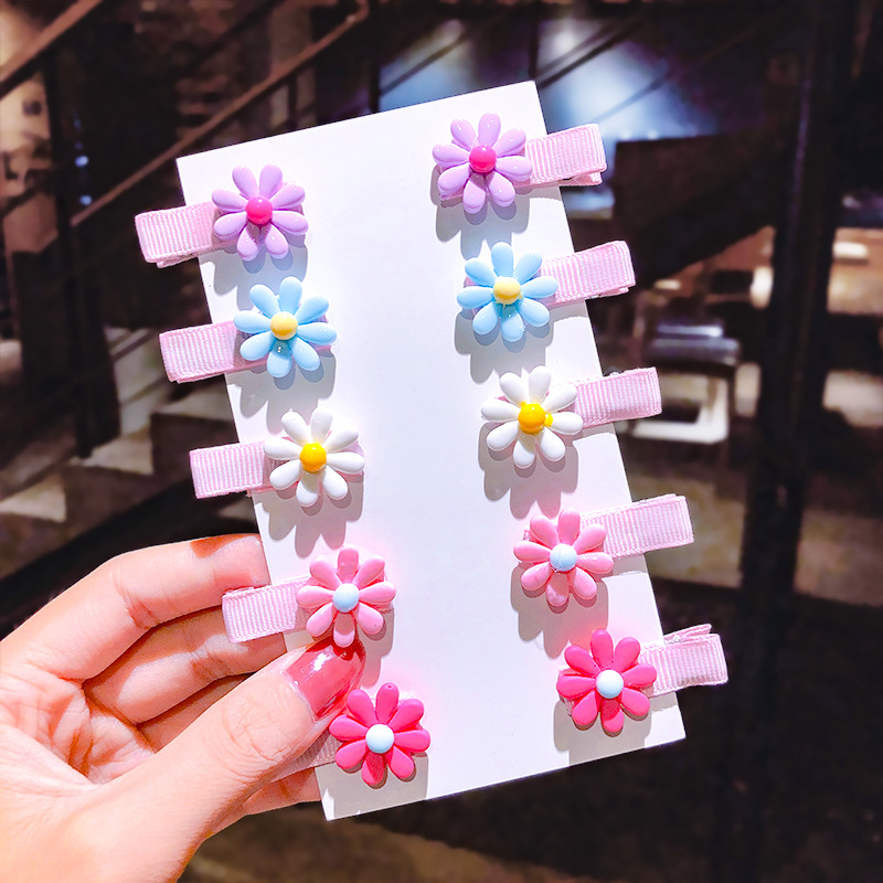 Mini mignon coloré fruits dessin animé animaux pinces à cheveux pour filles tête bijoux pince cheveux accessoires 4*2cm/1 pièces mignon épingle à cheveux: 06