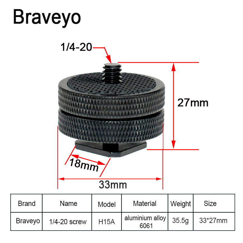 Tornillos de montaje de zapata para cámara, tornillo de conversión de 1/4 a 3/8 pulgadas para accesorios de fotografía, montaje de cabeza de zapata para cámara Dslr: Morado