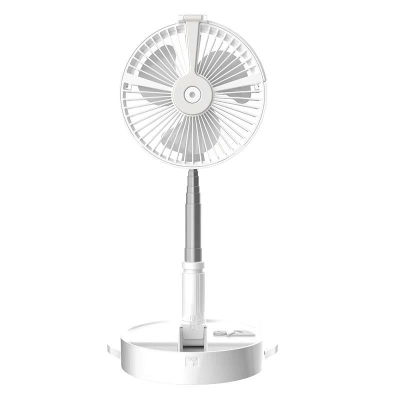 Ventiladores hidratantes plegables portátiles, ventilador de mesa recargable inalámbrico para uso en el hogar y la Oficina al aire libre, ventilador eléctrico de larga duración