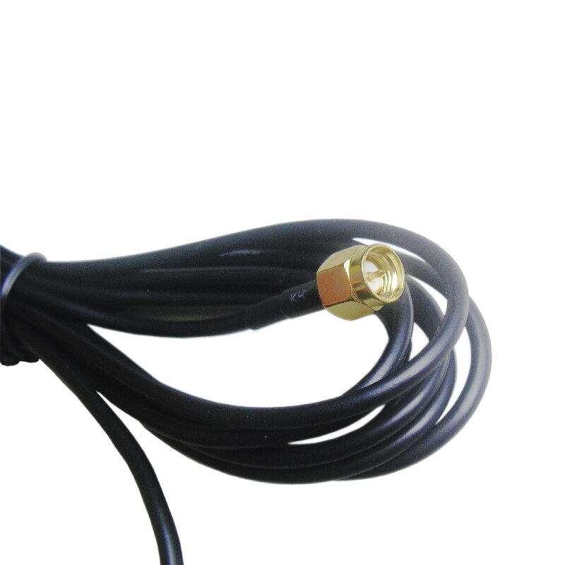 CERXUS 2.4GHz wifi Antenna 7dbi Removable Magnetic Base 3 meter RG174 Cable with SMA Connector for hotspot router modem repeater