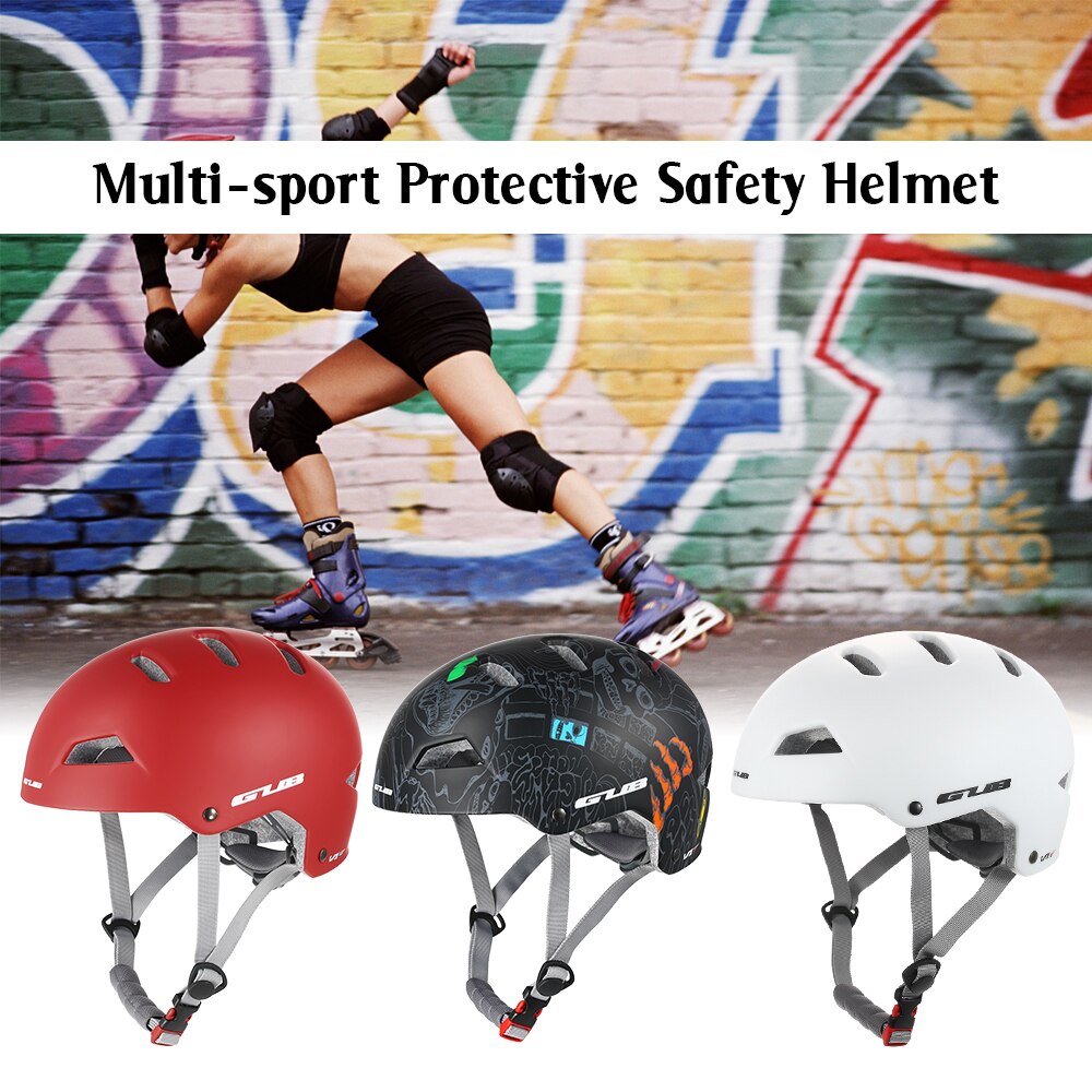 GUB Erwachsene Radfahren Helm Multi-Sport skaten Klettern Rolle Schutz Sport Sicherheit Helm Kopfschutz