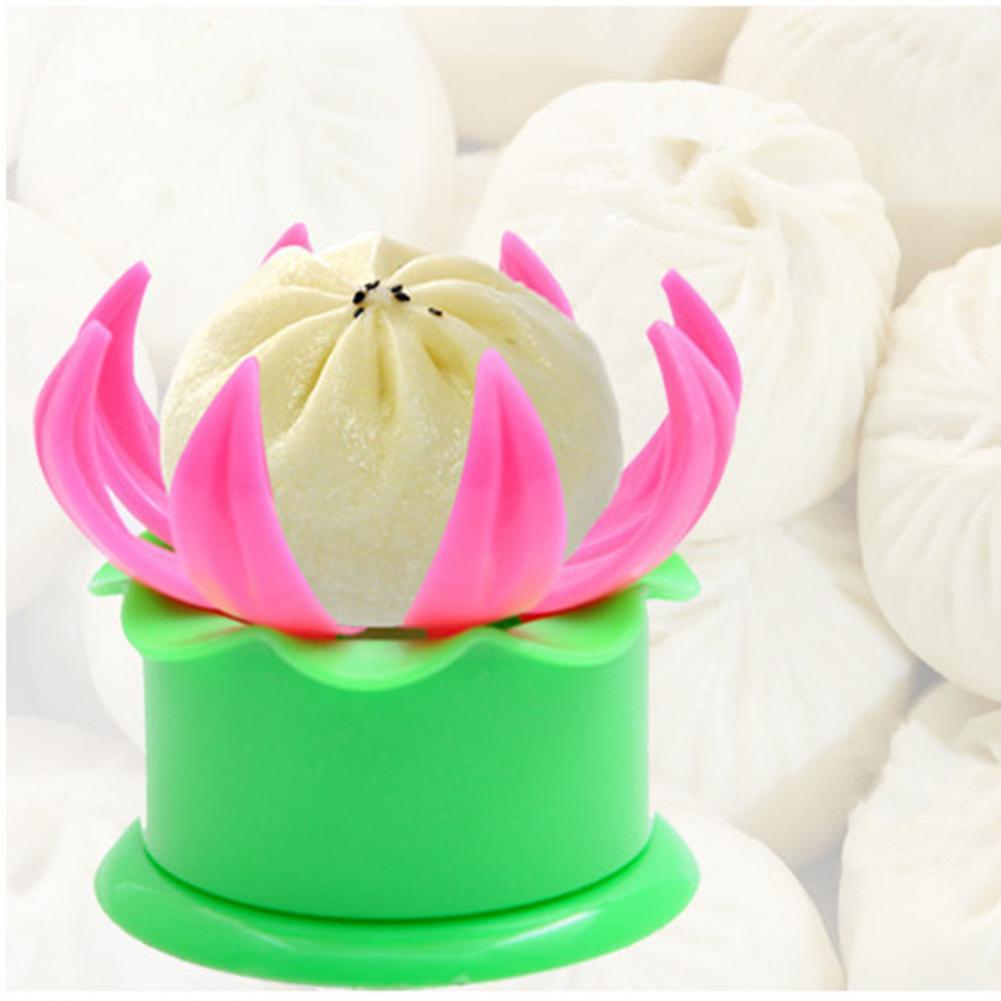 Chinese Bun Mold Steamed Stuffed Bun Making Mould Covenient Easy to Use Multicolor Steamed Bun Dumpling Maker Mold for Household