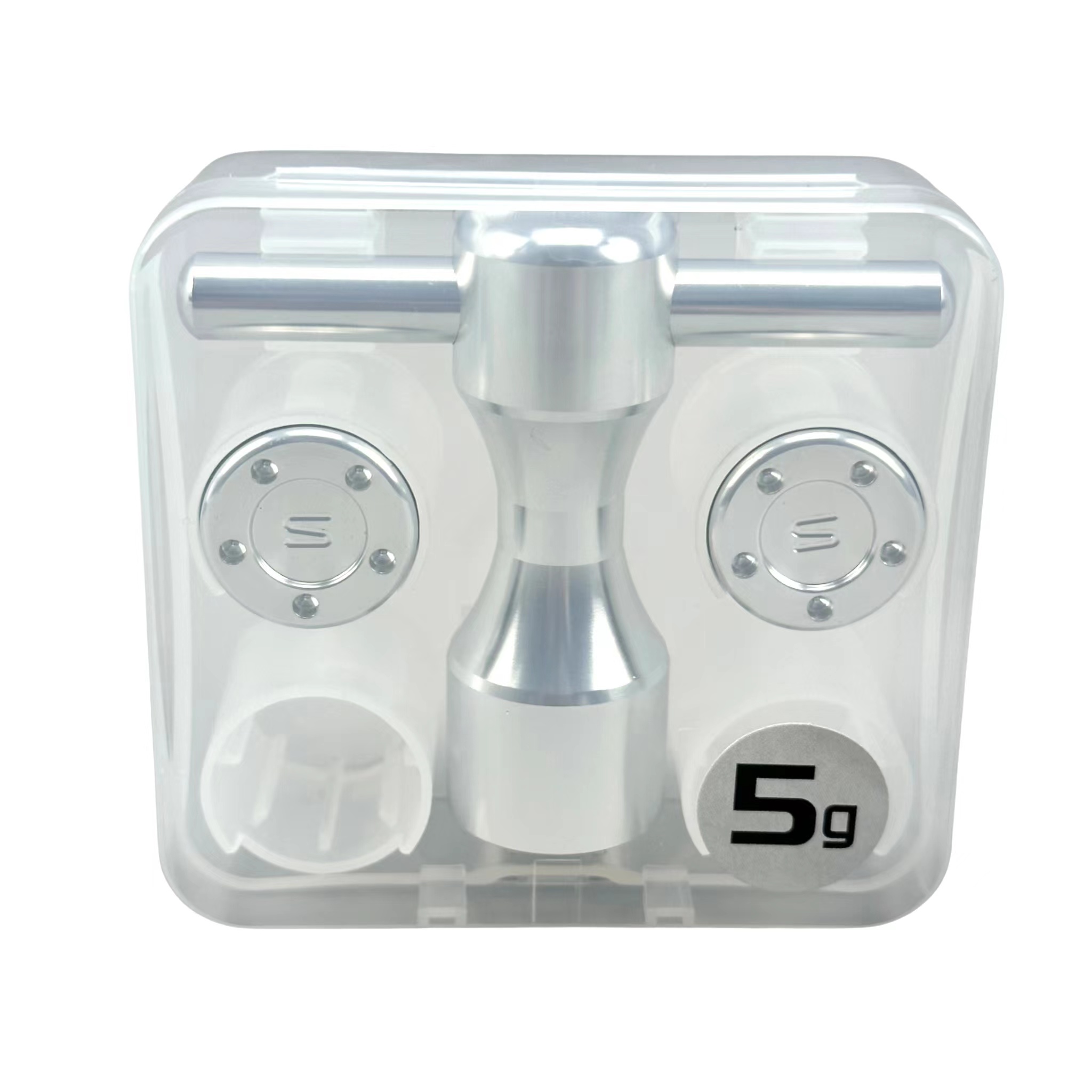 2 Stück silbriges Golfgewicht, individuelle Putterschrauben, Gewichte, kompatibel mit Titleist Scotty Cameron 5 g/10 g/15 g/20 g/25 g/30 g/35 g/40 g: MULTI